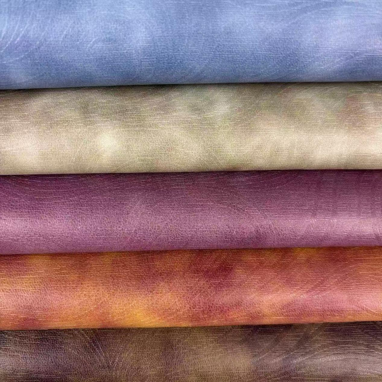 Colorful coated fabrics