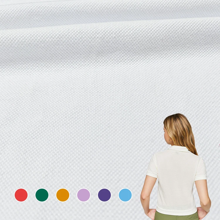 Polyester / Cotton Piqué reference photograph